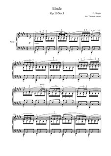 No.3 in E Major: For piano by Frédéric Chopin