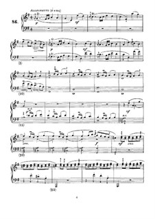 Sonata No.86 in G Major, K.520 L.86 P.362: For piano by Domenico Scarlatti