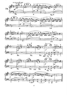 Sonata No.79 in G Major, K.391 L.79 P.364: For piano by Domenico Scarlatti