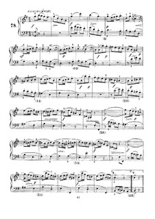 Sonata No.78 in G Major, K.289 L.78 P.249: For piano by Domenico Scarlatti