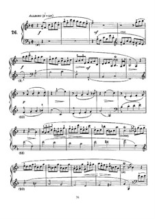 Sonata No.26 in F Major, K.418 L.26 P.510: For piano by Domenico Scarlatti