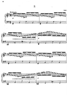Four Studies, Op.2: No.2 by Sergei Prokofiev