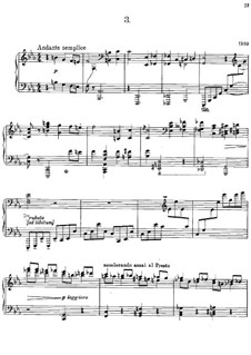 Four Studies, Op.2: No.3 by Sergei Prokofiev