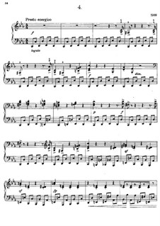 Four Studies, Op.2: No.4 by Sergei Prokofiev