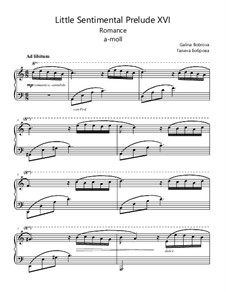 Volume 4: Prelude 16 'romance' by Galina Bobrova
