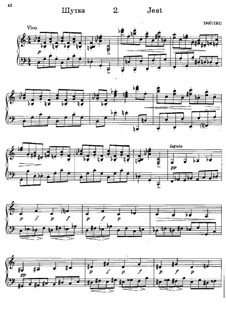 Four Pieces, Op.3: No.2 by Sergei Prokofiev