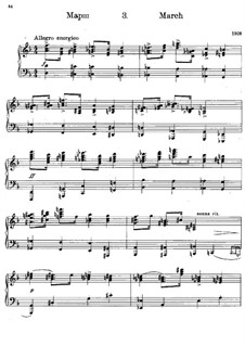 Four Pieces, Op.3: No.3 by Sergei Prokofiev