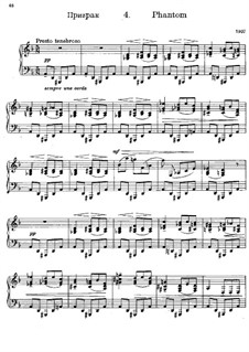 Four Pieces, Op.3: No.4 by Sergei Prokofiev