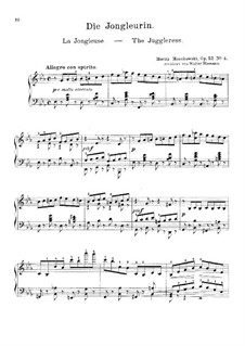 Six Fantastic Pieces, Op.52: No.4 by Moritz Moszkowski