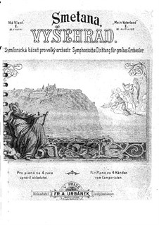 Vyšehrad, T.110: Piano score by Bedřich Smetana