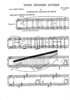 Three Grand Etudes, Op.76: Etude No.2 (Introduction, variations et finale) by Charles-Valentin Alkan