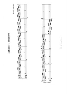 Schnelle Tonleitern rechts (Etüde): Schnelle Tonleitern rechts (Etüde) by Thomas Uhlmann