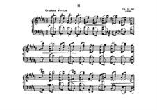 Two Preludes and Mazurka for Piano, Op.42: Prelude No.2 by Anatoly Lyadov