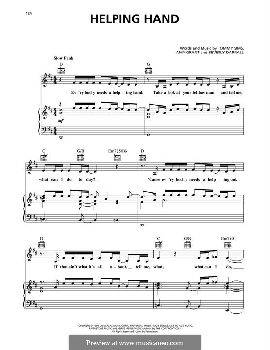 Helping Hand: Helping Hand by Amy Grant, Beverly Darnall, Tommy Sims