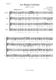 Ave Regina Caelorum: Ave Regina Caelorum by J. Lee Graham