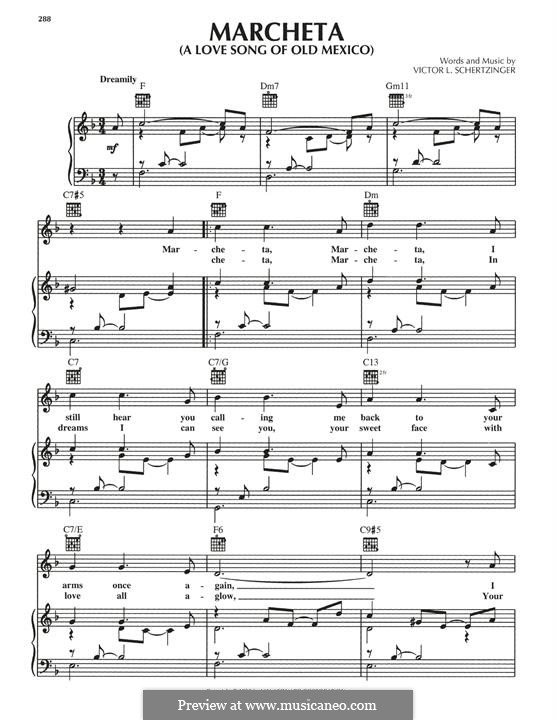 Marcheta (A Love Song Of Old Mexico): Marcheta (A Love Song Of Old Mexico) by Victor Schertzinger