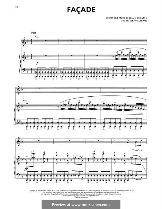 Facade (from Jekyll & Hyde): Facade (from Jekyll & Hyde) by Frank Wildhorn