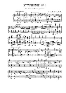 Complete Symphony: Version for piano by Ludwig van Beethoven