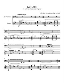 La Gare, Op.1 No.1: La Gare by Altynbek Murzabekov
