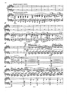 Fragments: Movement II. Version for two pianos four hands by Ludwig van Beethoven