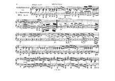 Complete Symphony: Version for piano four hands by Ludwig van Beethoven