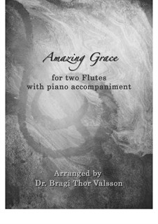 For trio instruments: For flute duet and piano by folklore