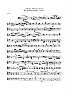 Overture: Viola part by Wolfgang Amadeus Mozart