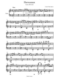 Music for Children, Op.65: No.9 Playing Tag by Sergei Prokofiev