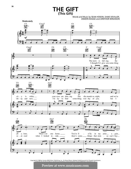 The Gift (This Gift) (98º): The Gift (This Gift) (98º) by Anders Bagge, Arnthor Birgisson, Dane Deviller, Sean Hosein