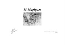 13 magiques - 13 magics: 13 magiques - 13 magics by Jean-Pierre Prudent