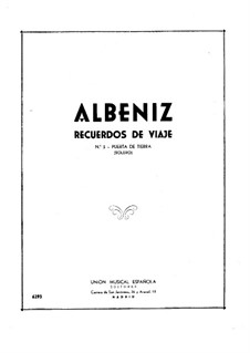Recuerdos de viaje: No.5 Puerta de Tierra by Isaac Albéniz
