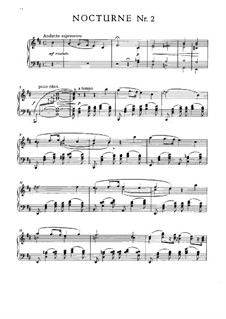 Nocturne No.2 in B Minor: For piano by Mily Balakirev