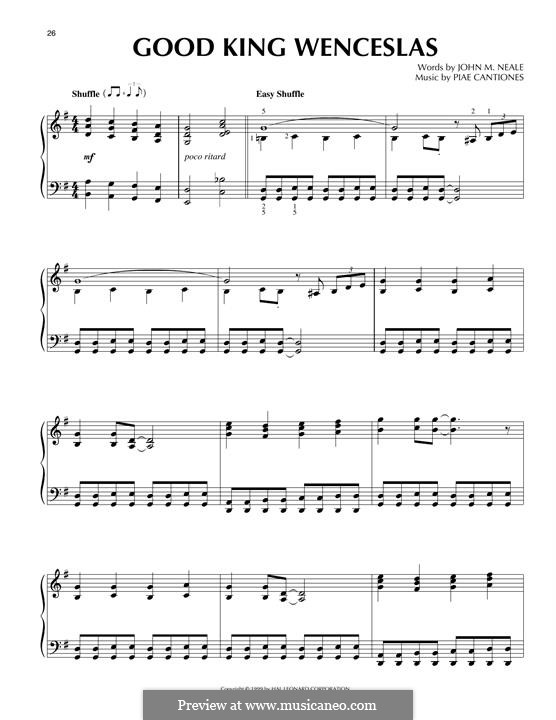 Piano version: Jazz version by folklore
