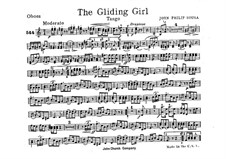 The Gliding Girl. Tango: Oboes part by John Philip Sousa