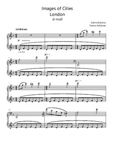 Images of Cities (London): Images of Cities (London) by Galina Bobrova