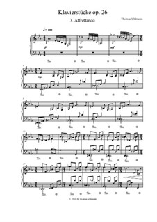 Drei Klavierstücke, Op.26: Nr.3 'Affrettando' by Thomas Uhlmann