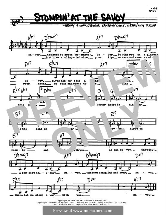 Stompin at the Savoy: Low Voice by Benny Goodman, Chick Webb, Edgar Sampson