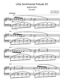 Volume 5: Prelude 20 'apassionato' by Galina Bobrova