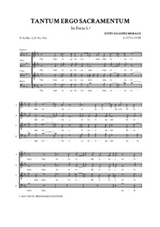 Tantum ergo Sacramentum: Tantum ergo Sacramentum by Estêvão Lopes Morago