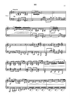 Sonate for piano No.21: Movement 3 by Vladimir Polionny
