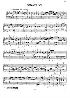 Sixteen Sonatas for Piano: Sonatas No.15, 16 by Jiří Antonín Benda