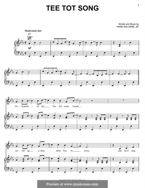 Tee Tot Song: Tee Tot Song by Hank Williams