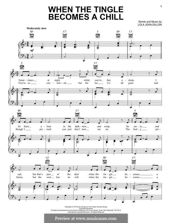 When The Tingle Becomes A Chill (Loretta Lynn) by L.J. Dillon on MusicaNeo