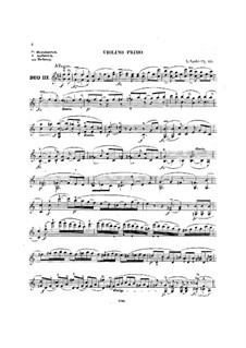 Duet for Two Violins in C Major, Op.153: Duet for Two Violins in C Major by Louis Spohr