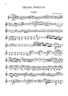 Grand Nonet, Op.31: Violin part by Louis Spohr
