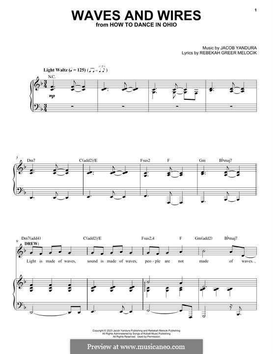 Waves And Wires (from How To Dance In Ohio): Waves And Wires (from How To Dance In Ohio) by Jacob Yandura