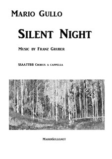 Vocal version: Piano-vocal score by Franz Xaver Gruber