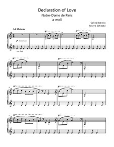 Declaration of Love, vol.1: Notre-Dame de Paris (second version) by Galina Bobrova