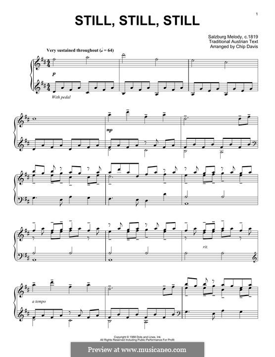 Still, Still, Still: For piano (Mannheim Steamroller) by folklore
