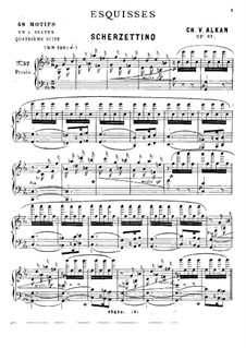 Sketches for Piano, Op.63: No.37-48 by Charles-Valentin Alkan